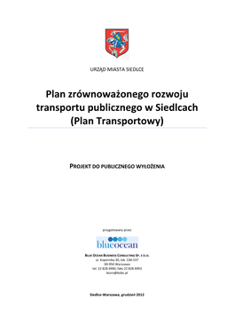 Plan Transportowy)
