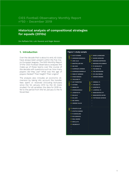 Historical Analysis of Compositional Strategies for Squads (2010S)