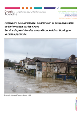 Le Règlement D'information Sur Les Crues Du SPC (Pdf)