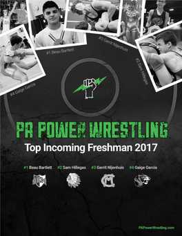 Top Incoming Freshmen of 2017