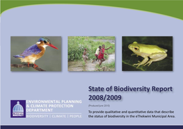 State of Biodiversity Report 2008 / 2009