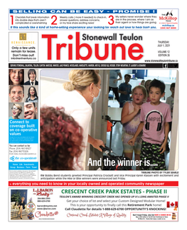 Proofed Stonewall Tribune 070121.Indd