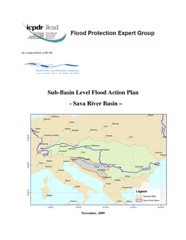 Sub-Basin Level Flood Action Plan - Sava River Basin –