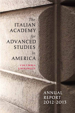 Italian Academy Advanced Studies America