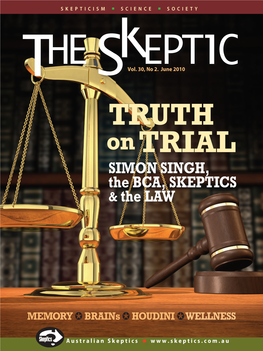 Simon Singh, the BCA, Skeptics & the LAW