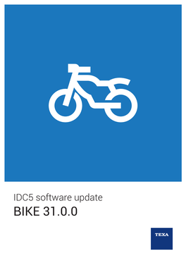 IDC5 Software Update BIKE 31.0.0