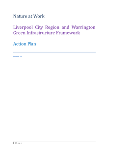 Nature at Work Liverpool City Region and Warrington Green Infrastructure