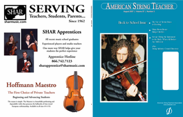 American String Teachers Association Teachers American String EACHER Plus