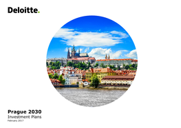 Prague 2030 Investment Plans February 2017 Content