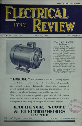 Laurence, Scott «& Electromotors