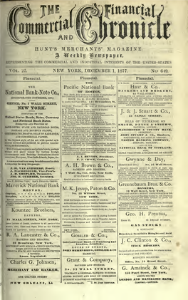 New York, December 1, 1877. No 649