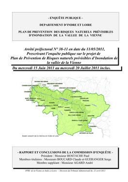 Le Commissaire Enquêteur S’Est Entretenu Avec Madame Le Maire Du Contenu De La Délibération, En Date Du 22 Juillet 2011