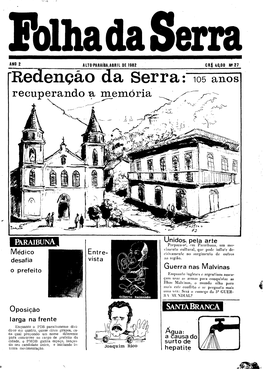 Folha Da Serra Nº 27