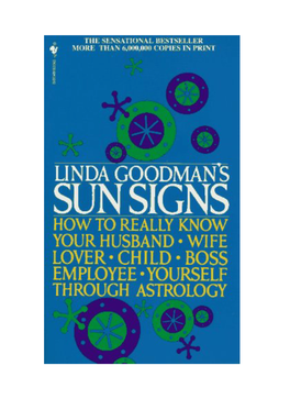 Sun Signs (Linda Goodman)