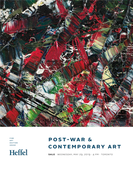 Post-War & Contemporary
