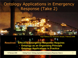 Ontolog Panel EDXL