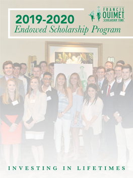 Endowed Scholarship Program