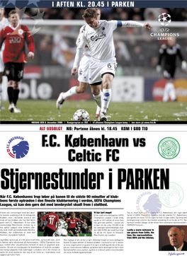 F.C. København Vs Celtic FC