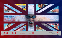 London 2012 Paralympic Games Swimming Media Guide