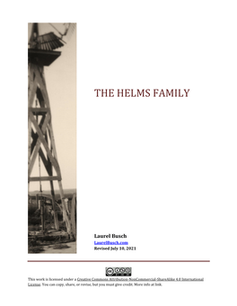 The Helms Family