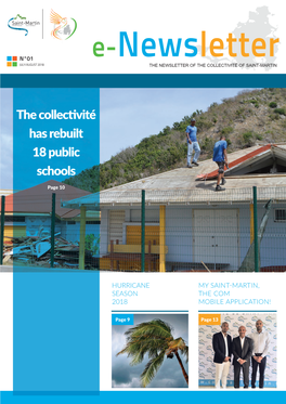 The Collectivité Has Rebuilt 18 Public Schools