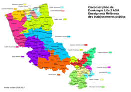 Circonscription De Dunkerque Lille 2 ASH Enseignants Référents Des