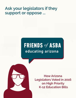 2016 Voting Records from Friends of ASBA