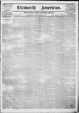 Ellsworth American : May 7, 1858