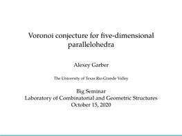 Voronoi Conjecture for Five-Dimensional Parallelohedra