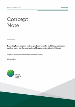 Reducing Flood Impacts on Transport Corridors by Mobilizing Upstream Surface Water for the Most Vulnerable Agro-Pastoralists in Djibouti