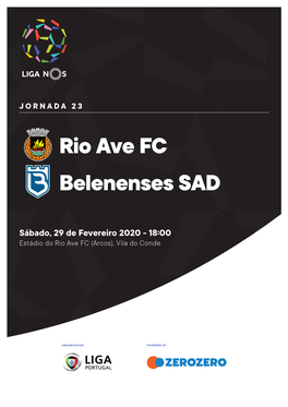 Rio Ave FC Belenenses SAD