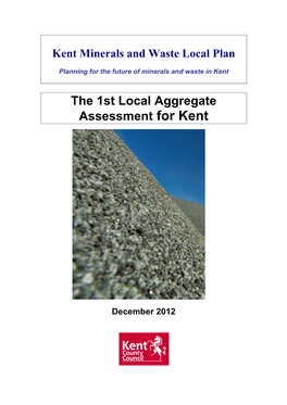 Local Aggregate Assessment for Kent