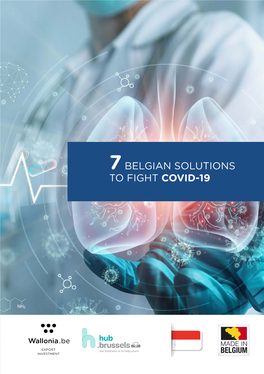 7Belgian Solutions to Fight Covid-19