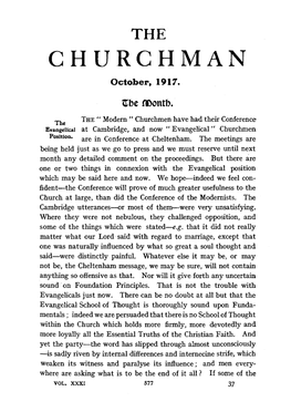 CHURCHMAN October, 1917