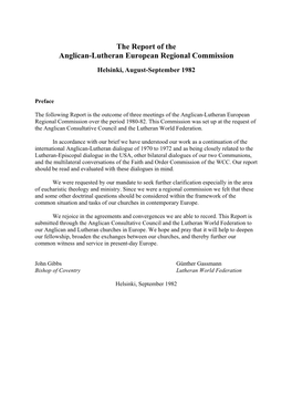 The Helsinki Report