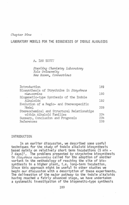 Chapter Nine Sterling Chemistry Laboratory Yale University New