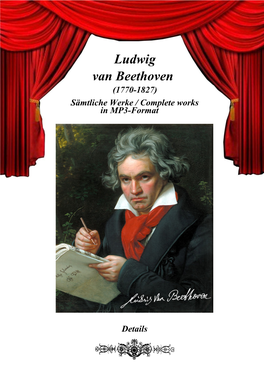 Ludwig Van Beethoven (1770-1827)