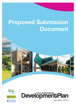 Proposed Submission Document