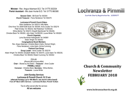 Lochranza & Pirnmill Church & Community Newsletter