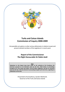 Tci-Inquiry-Redacted-2009.Pdf