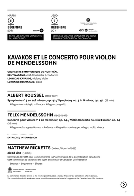 Kavakos Et Le Concerto Pour Violon De Mendelssohn