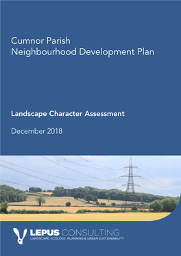 Cumnor Parish Neighbourhood Development Plan