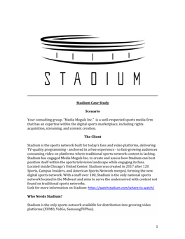 Stadium Marketing