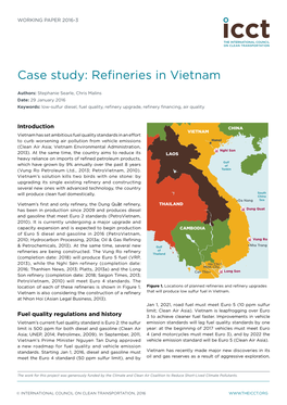 Refineries in Vietnam