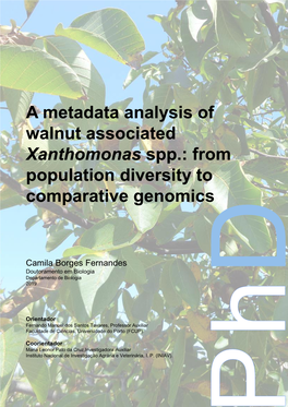 Xanthomonas Arboricola Pv