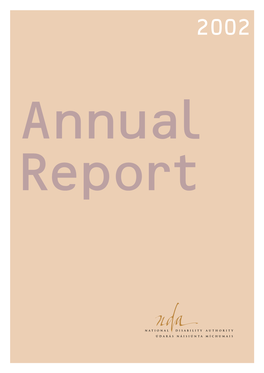NDA Annual Report 2002