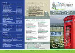 Bolsover Directory 2020