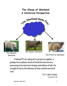 The Sheep of Shetland: a Historical Perspective