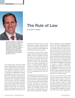 The Rule of Law by Jonathan M