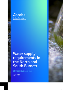 Water Supply Requirements in the North and South Burnett